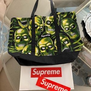 Supreme Brand (Authentic) NWOT Skull 💀 Tote